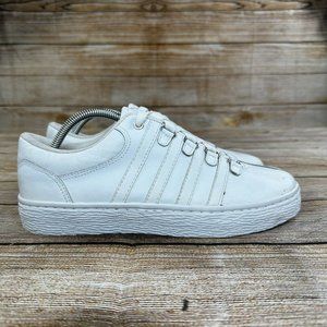 Cross Trekkers Sneakers Men Size 9.5 W Casual Leather Shoes - Slip Resistant